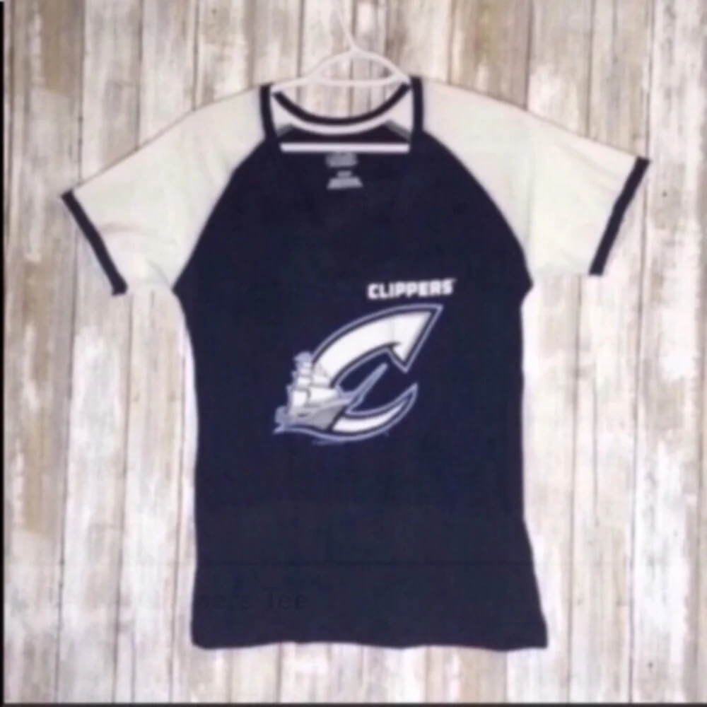 NBA LA Clippers Blue & White Tee Small - Picture 5 of 6